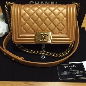 Chanel boy handbag